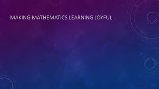 Vision About Math Goals and vision of mathematics education unit 3-504 | PPTX