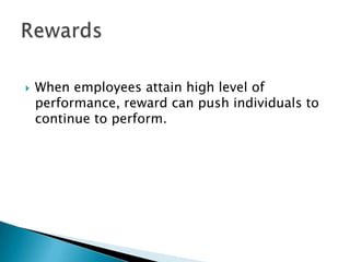 Task strategyPerformanceRewardsSatisfactionModeratorsAbility