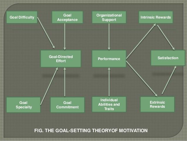 Goal setting and motivation 