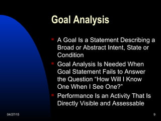 Goal setting | PPT
