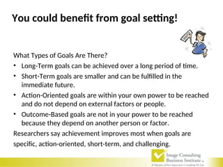 GOAL SETTING-GET -SET-GOAL For Placements and Trainign | PPT