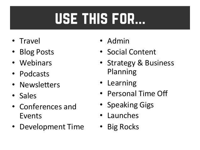 Learn How To Plan Out Your 12 Month Business Calendar For 16