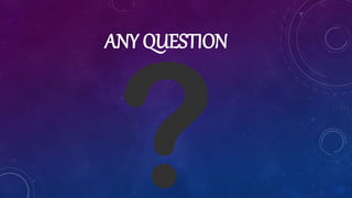 ANY QUESTION
 