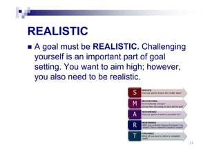 Goal Setting [Compatibility Mode] | PDF
