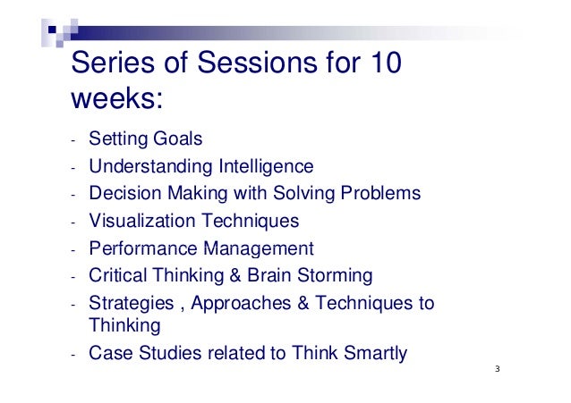 Setting goals essay