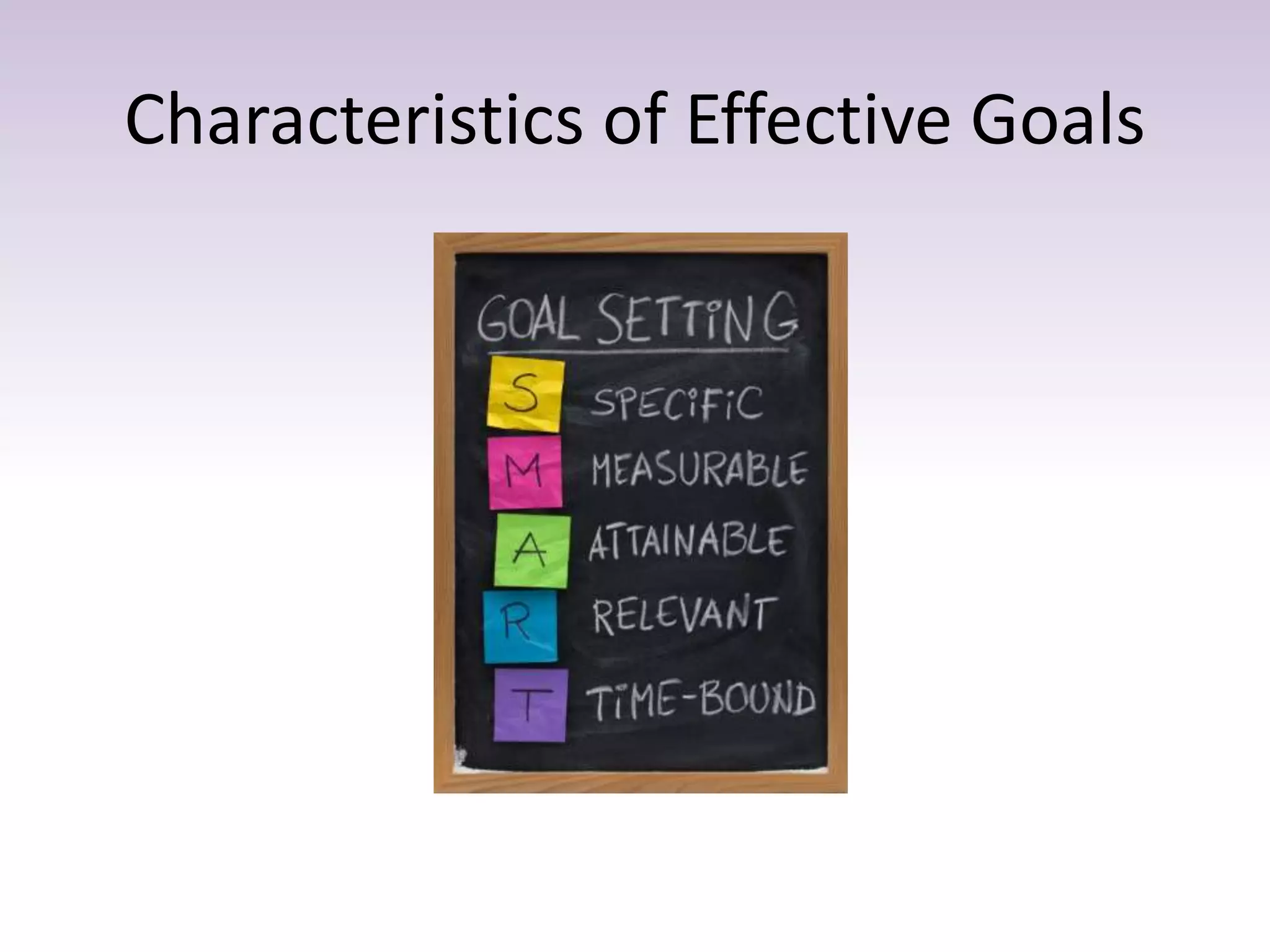 Effective Goal Setting For Managers Goal setting for managers | PPT
