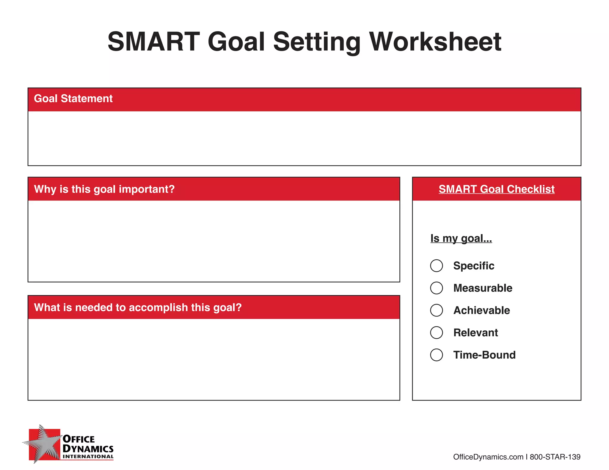 Goal setting materials | PDF