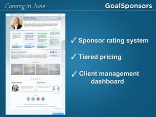 Coming in June
Android launch✓
Enhanced client management✓
V2 mobile app✓
 