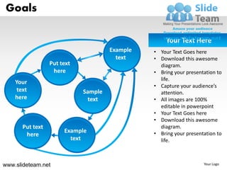 Goals powerpoint presentation templates. | PDF