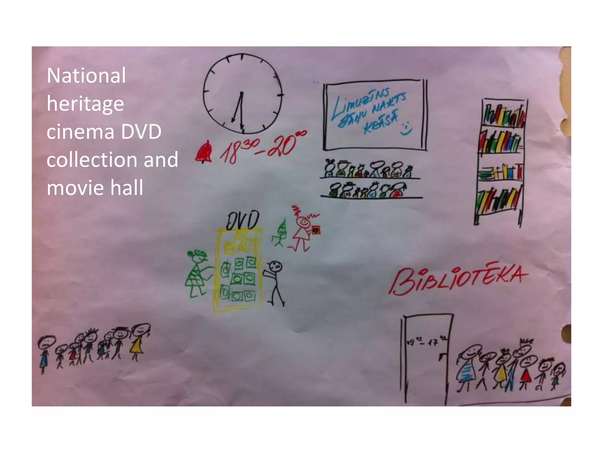 National
heritage
cinema DVD
collection and
movie hall
 