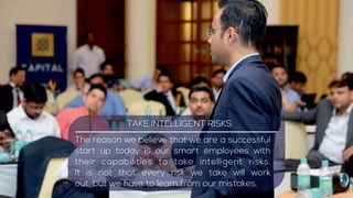 EXTERNAL & INTERNAL FOCUS
Productivity is never an accident. It is always the result of a
commitment to excellence, intelligent planning, and focused
effort and we practice all of the above at Square Yards
 