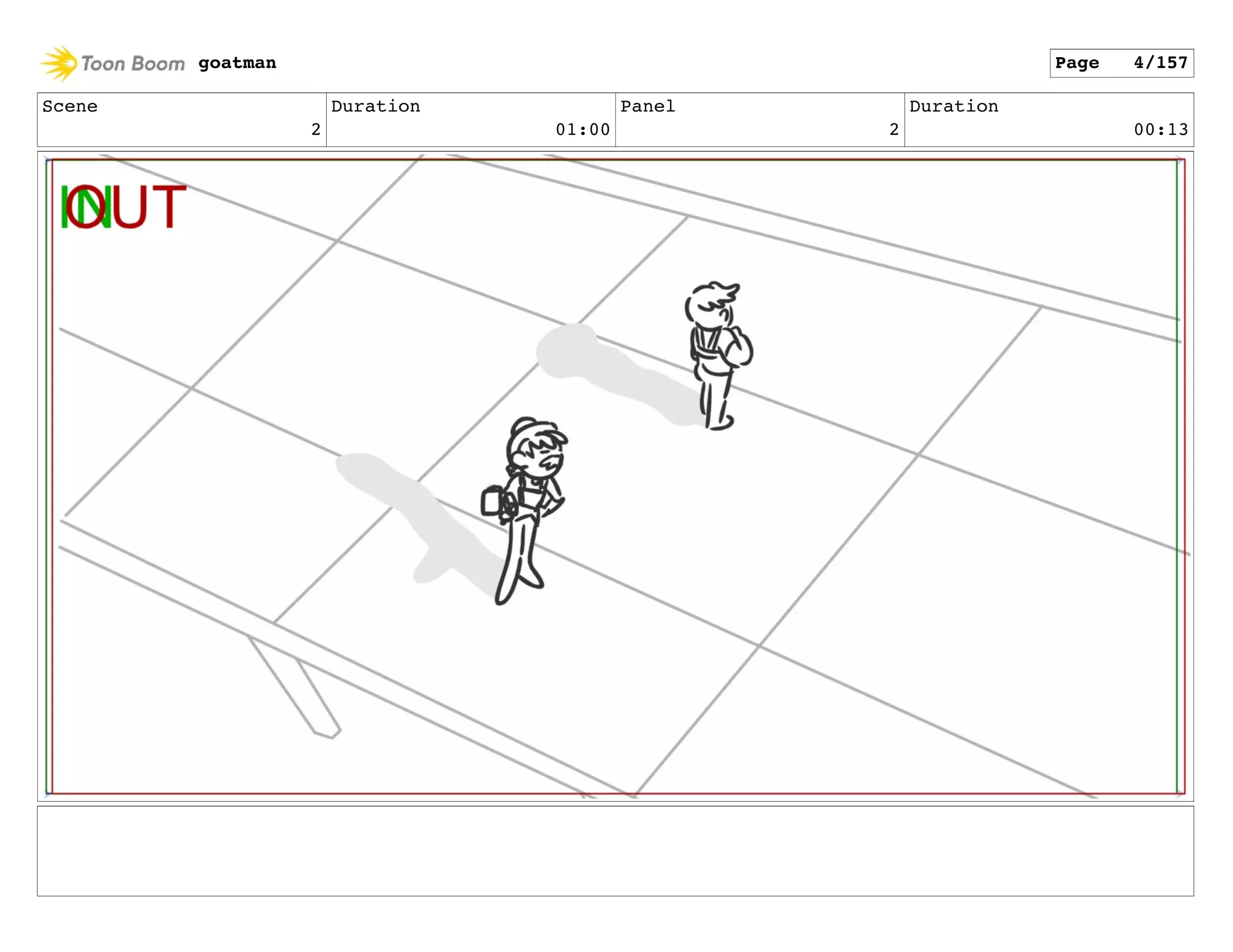 Scene
2
Duration
01:00
Panel
2
Duration
00:13
goatman Page 4/157
 
