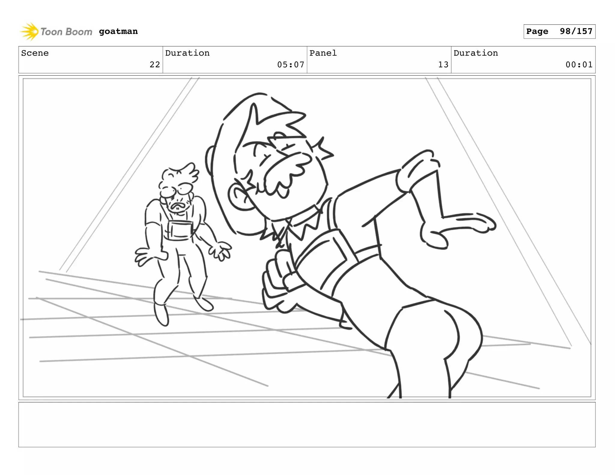 Scene
22
Duration
05:07
Panel
13
Duration
00:01
goatman Page 98/157
 