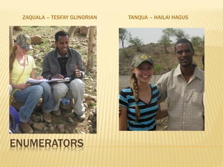 Goat milk safety and consumption in Abergelle, Ethiopia