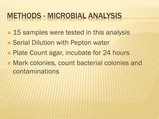 Goat milk safety and consumption in Abergelle, Ethiopia