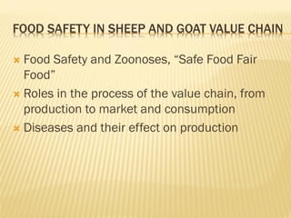 Goat milk safety and consumption in Abergelle, Ethiopia