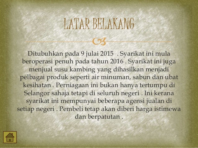 latar belakang syarikat babas
