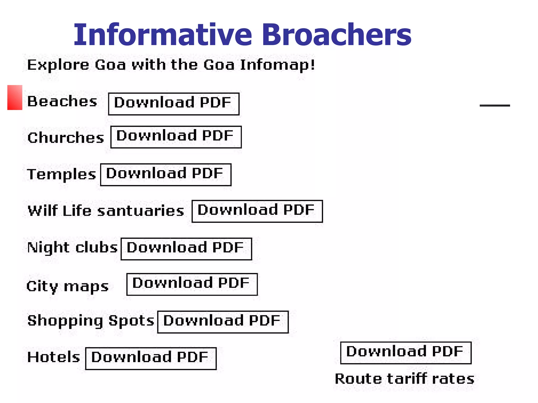 Informative Broachers 