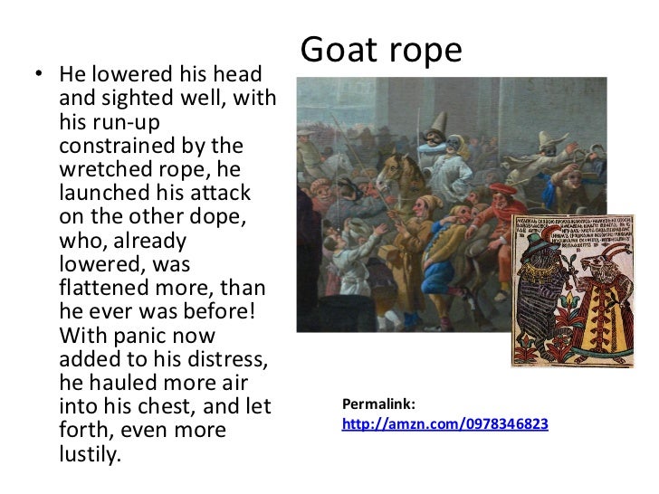 Goat rope