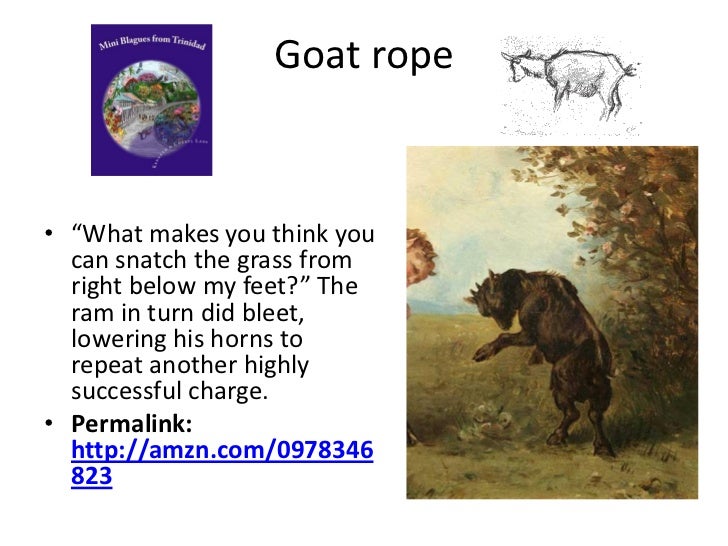 Goat rope