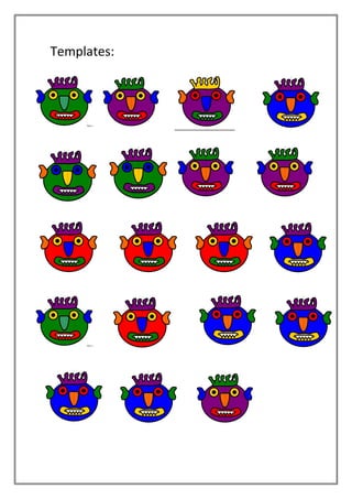 Templates:
 