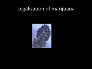 Legalization of marijuana 