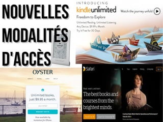 NNoouuvveelllleess 
MMooddaalliittééss 
dd''aaccccèèss 
 