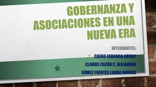 INTEGRANTES:
- CAERO FORONDA NATALY
- CLAROS CAZÓN C. ALEJANDRA
- GÓMEZ FUENTES LAURA ANDREA
 