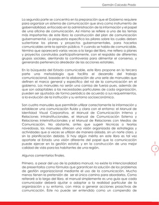Gobernar es comunicar-libro | PDF