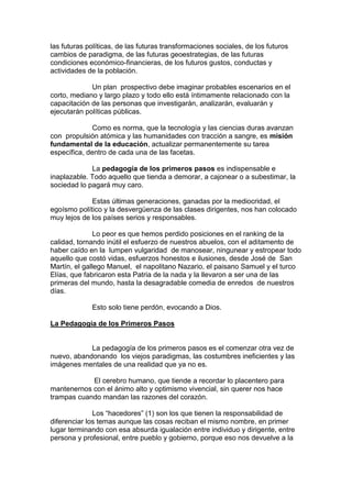 Gobernar es educar | PDF