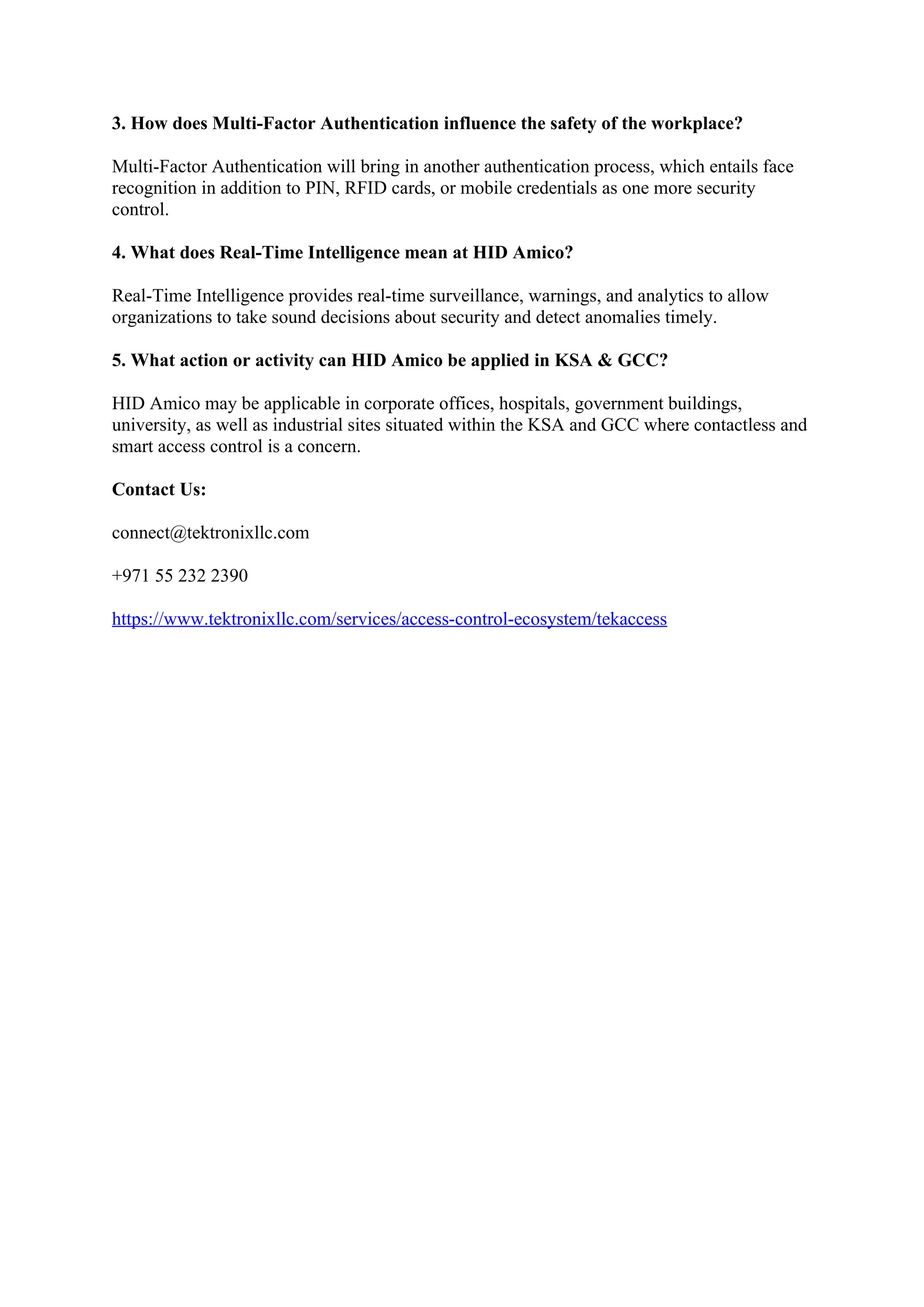 Go Beyond Keys and Cards with HID Amico in KSA & GCC.docx