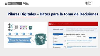 Pilares Digitales – Datos para la toma de Decisiones
 