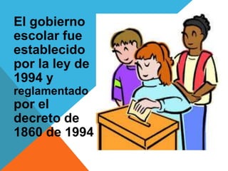 Gobierno escolar