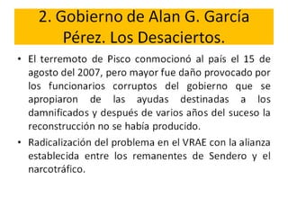 Gobiernos del 2001 2010