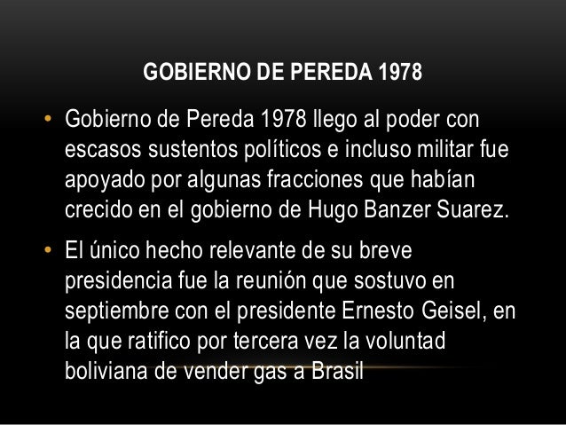 Gobiernos dictatoriales(1971 1980)