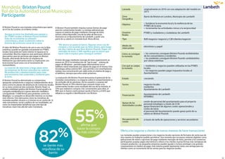 sesientemás
orgullosadesu
barrio
armaque
hacerlacompra
esmáscómodo
Eléxitodelpagomediantemensajedetextoexperimentóun
avanceen2014:laintroducciónde"taptopay"-sistemade
pagosdeWindows-permitepagardirectamenteconel
teléfonomóvilinsertandounatarjetadepagoenelmismo.Esta
tecnologíautilizasistemaNFC,quepermitealossmarthphones
realizarunacomunicaciónporradioentreelsistemadepagoy
elteléfono,siemprequeestosestánpróximos.
LaeLaevaluacióndelBrixtonPounddemuestraelpotencialdelas
monedascomunitariasysuimpactosobreelcomportamientoy
lasactitudesdelaspersonas.Delosusuariosyusuariasdel
BrixtonPound,el70%informóqueconocenmejoralos
comercianteslocalescomoresultadodelusodelamoneda,el
55%querealizaroncomprasmásconvenientesparaellos,el
88%queesbuenousarlaporqueayudaalbarrioyel82%que
refuerefuerzasuorgulloeidenticaciónconBrixton.
"Meahorraunpaseoalbanco.Algunasvecesvoyde
comprasymeacuerdoquenollevodinero,peroluego
medoycuentadequellevoBrixtonPounds.Pagarcon
mensajesdetextooSMSsignicaquenotienesque
hacercolaniesperarparaconseguircambio".
ElBrixtonPoundtambiénimpulsanuevasformasdepago
paraloscomercianteslocales.Laventajaadicionalque
supusoelsistemadepagomediantemensajedetexto
animóaAliciaReynolds,unadelasjefasdeRecursos
HumanosenelAyuntamientodeLambeth,apediruna
partedesusalarioenmonedalocal.Aliciaarma:
ElBrixtonPoundhademostradosucompromiso
apoyandoverbalmenteanegociosindependientesdela
zonacontralosplanesdedesahuciodecomercioslocales
ensuzonacomercialmásconocida,AtlanticRoad.La
ampliavisibilidadpúblicadelBrixtonPoundayudóala
campañaantidesahucioaganaratenciónmediática
consiguiendo13.000 rmasparaprotestarcontralos
desalojodesalojos.Lacampañasedesarrollómientrasseescribía
esteinforme.Estodemuestracómolasiniciativasde
monedaspuedensituarseasímismasenencentrodela
vidacomunitaria,socialypolíticadesuslocalidades,así
comolosimportantesbeneciosqueestetipode
iniciativascreanmásalládelvalormonetario.
Lacreaciónderelacionesalargoplazoentre
lasempresasdeBrixtonrelocalizalascadenas
deproducciónyabastecimientoparacrear
unaeconomíamássostenibleyresilientepara
lazona.
ElvalordelBrixtonPoundesdeunoaunoconlalibra
esterlinaypuedesergastadaúnicamenteenPYMES
locales,buscandoportantoretenerlariquezaenla
comunidad.Muchosnegociosqueparticipanofrecen
descuentosparalaspersonasquepaganenBrixton
Pounds,ofreciendodehechounesquemade
delizaciónquedemuestratantosuimplicacióncon
laelaeconomíalocalcomoconelincrementode
consumidores.
Aunquealiniciofuediseñadoparaapoyara
lasPYMESlocales,elBrixtonPoundtambién
tratadeincrementarlacohesión
comunitariayatraerlaatenciónsobrela
historiadelactivismosocialdelazona.
ElBrixtonPoundesunamonedacomunitariaqueopera
enelSurdeLondres,enelReinoUnido.
Mondeda:BrixtonPound
RoldelaAutoridadLocal/Municipio:
Participante
Ofertaalosnegociosyclientesdenuevasmanerasdehacertransacciones
Lasmonedaspuedenproporcionaralosnegocioslocalesopcionesdeformatosdeventaquede
otramaneranohubieranpodidopermitirse.Unamonedaqueincorporasistemasdigitalescomo
aplicacionesdemóviluopcionesdepagomediantemensajesdetexto,permitealoscomercios
participantesaceptarpagoselectrónicosyofrecealosclientesnuevasformasmásventajosasde
comprarproductos.Laspequeñasempresaspuedenigualareinclusoaventajaralasgrandes
corporacionesenmediosdepago.Estesistemapuederepresentartantounaventajaparalos
clientescomounincrementodelasventasparalosnegocioslocales.
 