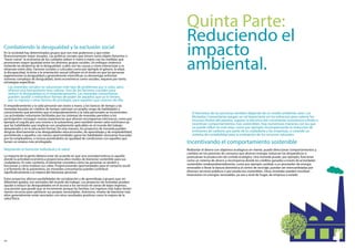 Incentivandoelcomportamientosostenible
RRediseñareldineroconobjetivosecológicosenmente,puededireccionarcomportamientosy
cambiosenlospatronesdeconsumoqueahorrenenergía,reduzcanlosdesperdicioso
promuevanlaproduccióndecomidaecológica.Unamonedapuede,porejemplo,funcionar
comounsistemadeahorroyrecompensadondeloscréditosganadosatravésdeactividades
sosteniblesmedioambientalmente,comoporejemplocambiaraunproveedordeenergía
renovableollevarlabasuradomésticaalcentrodereciclaje,puedanserintercambiadaspor
diversosserviciospúblicosoporproductossostenibles.Otrasmonedaspuedenmovilizar
ininversionesenenergíasrenovables,yaseaaniveldehogar,deempresaoestado
Elbienestardelaspersonastambiéndependedeunmedioambientesano.Las
MonedasComunitariasjueganunrolimportanteenlosesfuerzosparavalorarlos
recursosnitosdelplaneta,superarladoctrinadelcrecimientoeconómicoinnitoe
incentivarcomportamientosmássostenibles.Haynumerosasmanerasconlasque
sepuedeinuirenesteárea,comoporejemplorecompensandolareducciónde
emisionesdecarbonoporpartedelaciudadaníaylasempresas,ocreandoun
sistemadecontabilidadparalaevaluacióndelosrecursosnaturales.
QuintaParte:
Reduciendoel
impacto
ambiental.
Mejorandoelbienestarindividualylasalud
LamLamayoríadelagentedeberíaestardeacuerdoenqueunasociedadexitosaesaquella
dondelaactividadeconómicaproporcionaaltosnivelesdebienestarsostenibleparasus
ciudadanos.Enestecontexto,elbienestarconsideracómolaspersonassesienteny
funcionanycómoevalúansusvidas.Proporcionandooportunidadesparaelcontactosocial
yelfomentodelaautoestima,lasmonedascomunitariaspuedencontribuir
signicativamentealamejoradelbienestarpersonal.
EsEstosproyectosofrecenposibilidadesdesocializaciónydeaprendizajeagruposque,en
diferentesgrados,sonexcluidosdelmundodeltrabajo.Losproyectosdemonedaspueden
ayudarareducirlasdesigualdadesenelaccesoalosserviciosenzonasdebajosingresos,
unapresiónquepuedequeseincrementeporquelasfamiliasconingresosmásbajostienen
menosrecursosparasatisfacersuspropiasnecesidades.Asimismo,nivelesdebienestarmás
altosgeneralmenteestánasociadosconotrosresultadospositivoscomolamejoradela
saludfísica.
Elempoderamientoylavalíapersonalvanmanoamano,ylosbancosdetiempoylas
monedasbasadasencréditosdetiempovalorizanunampliorangodehabilidadesy
conocimientoquepermitenqueelempoderamientoylavalíapersonalesseincrementen.
Lasactividadesvoluntariasfacilitadasporlossistemasdemonedaspermitenalos
participantesconseguirnuevasexperienciasqueofrecenrecompensasintrínsecas,comopor
ejemploelorgulloporunomismoolaautoestima,perotambiéntienenvalorextrínsecoya
quelashabilidadesqueimplicansonampliamenteaplicablesenelmundodeltrabajo
remuneremuneradoyenlaeducaciónformal.Deestamanera,losproyectosdemonedapueden
dirigirsedirectamentealasdesigualdadeseducacionales,deaprendizajeydeempleabilidad,
permitiendoaaquellosconmenosoportunidadesganarlashabilidadesnecesariasbuscadas
porlosempleadores,einclusoponiéndolosenigualdaddecondicionesconaquellosque
tienenunestatusmásprivilegiado.
Lasmonedassocialesnosolucionanestetipodeproblemasporsísolas,pero
ofrecenunaherramientamuyvaliosa.Unodelosfactorescrucialespara
reducirladesigualdadeselempoderamiento.Lasmonedascomunitarias
puedenayudararedistribuirformasdepoderdeaquellosqueyalotienen,
porsuriquezauotrasformasdeprivilegio,paraaquellosquecarecendeella.
Enlasociedadhaydeterminadosgruposquesonmáspoderososyqueestán
nancieramentemejorsituados.Laspolíticassocialesquetienencomoobjetofomentaro
"hacercrecer"laeconomíadeloscuidadosdebenirmanoamanoconlasmedidasque
promuevenmayorigualdadentrelosdistintosgrupossociales.Unenfoquesistémico
entiendelasdinámicasdeladesigualdad:cuálessonlascausasycómointeractúanyse
refuerzanentreellas.Factoressocialesyculturalescomoporejemploelgénero,laedad,
ladiscapacidad,laetniaolaorientaciónsexualinuyenenelmodoenquelaspersonas
expeexperimentanladesigualdadygeneralmenteintensicansudesventaja;enfrentar
sistemascomplejosdedesigualdad,tantoeconómicoscomosociales,requiereportanto,
estrategiasespecícas.
Combatiendoladesigualdadylaexclusiónsocial
 