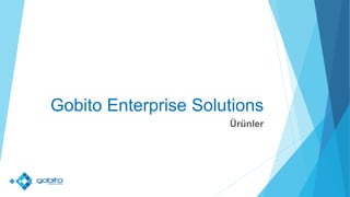 Gobito Enterprise Solutions
Ürünler
 