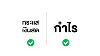 กาไรกระแส
เงินสด
 