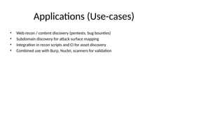 Counterfeit Buster Example gobuster_examples_cheatsheet_of_ubuntu.pptx