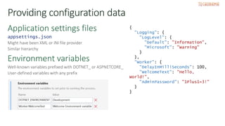 Go (con)figure - Making sense of .NET configuration | PPTX