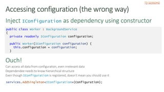 Go (con)figure - Making sense of .NET configuration | PPTX