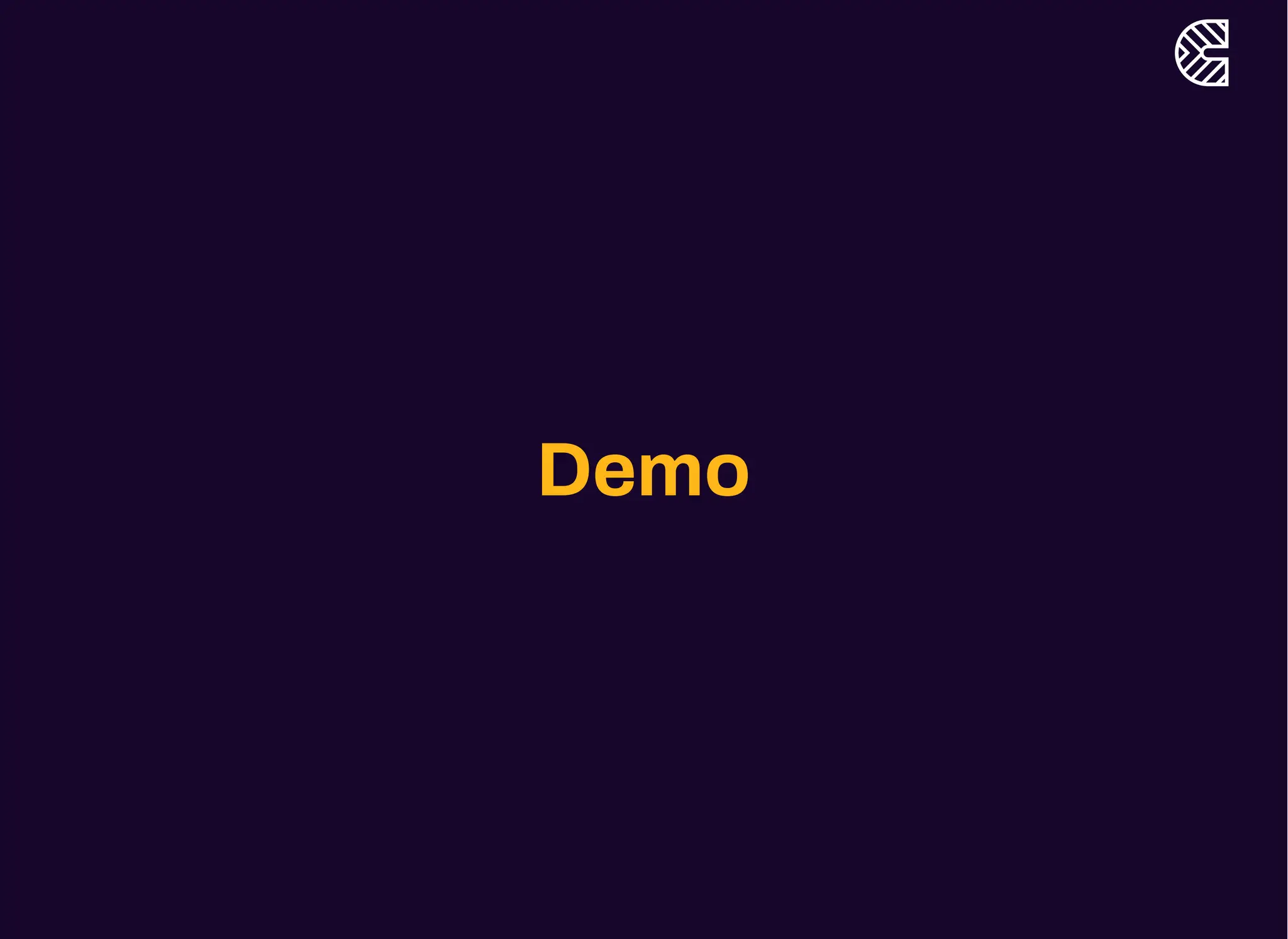 Demo
 