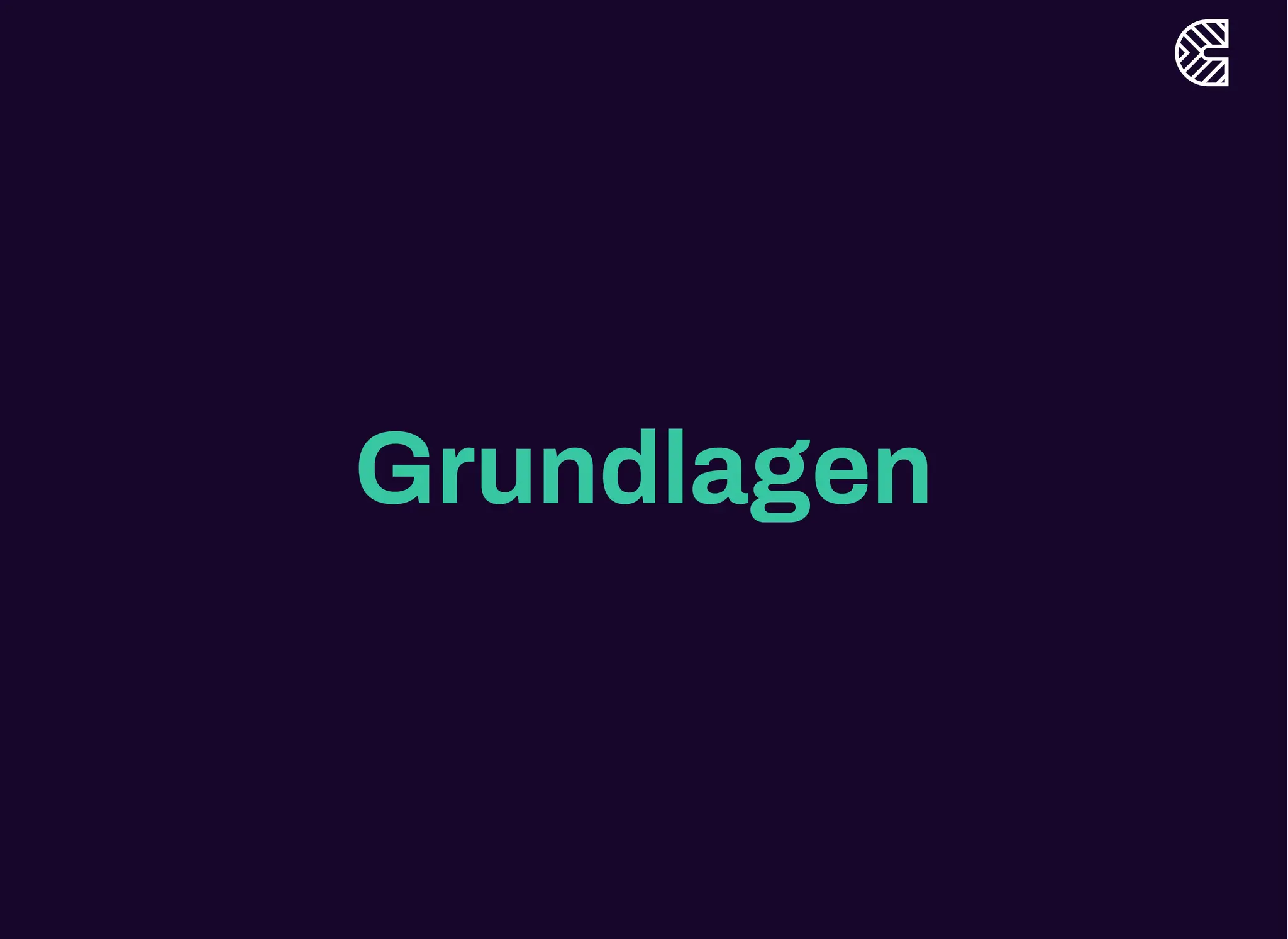 Grundlagen
 
