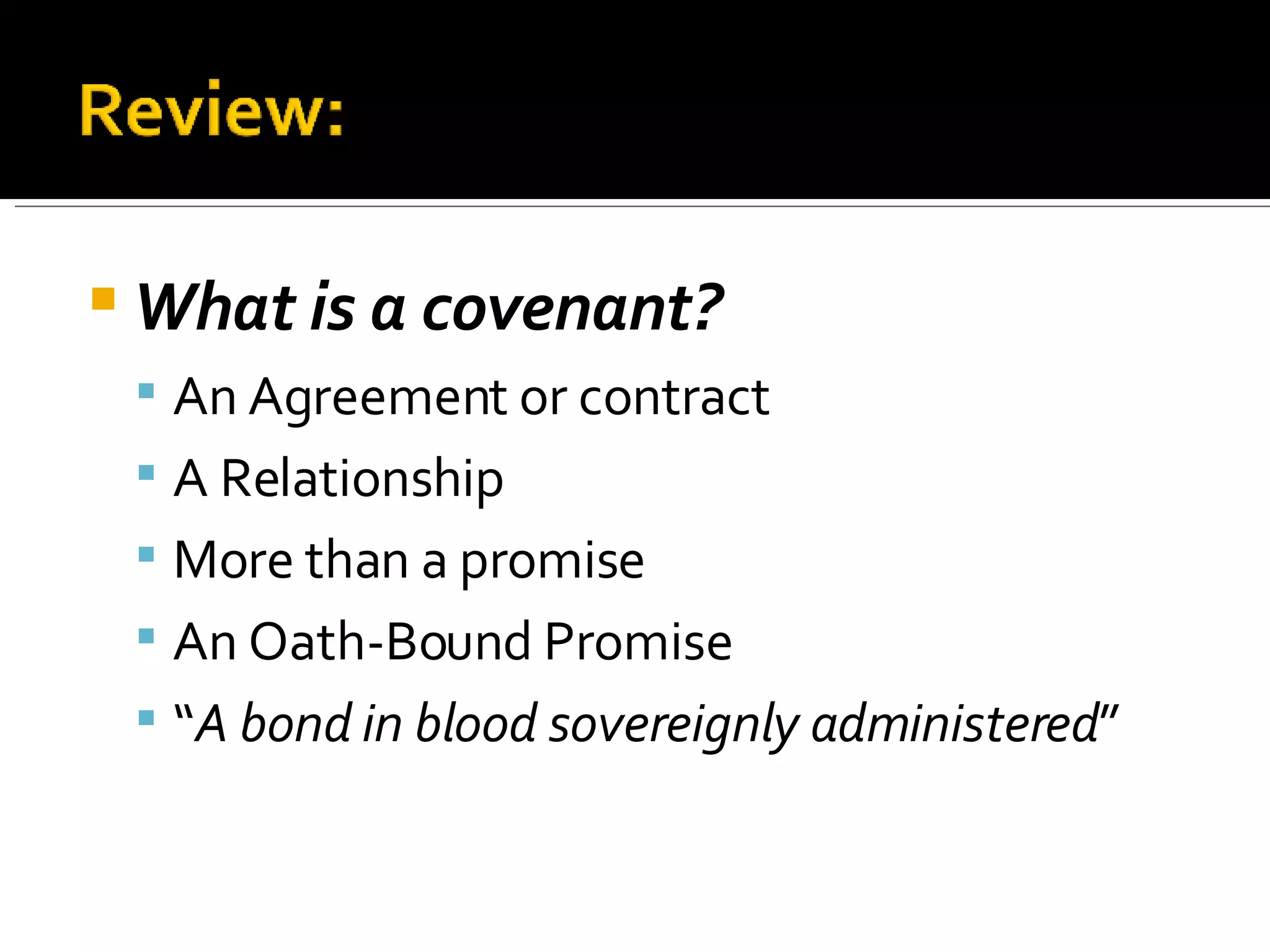 God Has A Plan Week 3 Covenant Of Grace | PPT