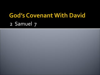 2  Samuel  7 