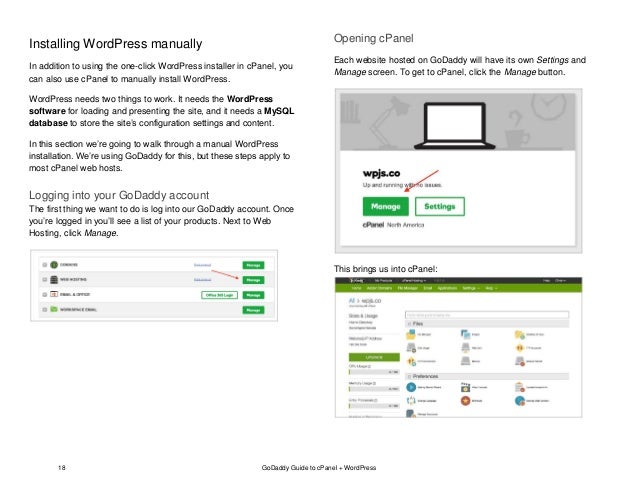 how to access cpanel email godaddy