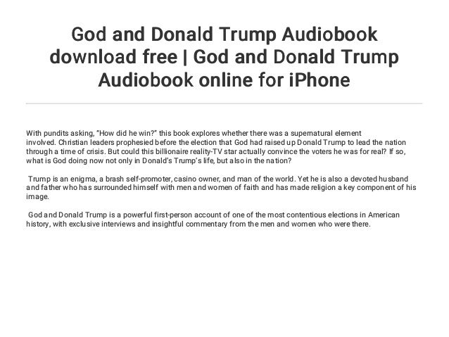 God and Donald Trump Audiobook download free | God and Donald Trump A…