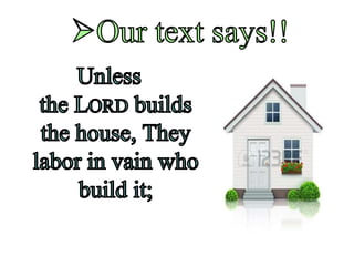 God build you to be blessings!