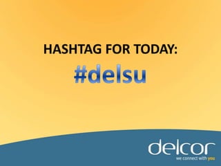 Hashtag for today:#delsu 